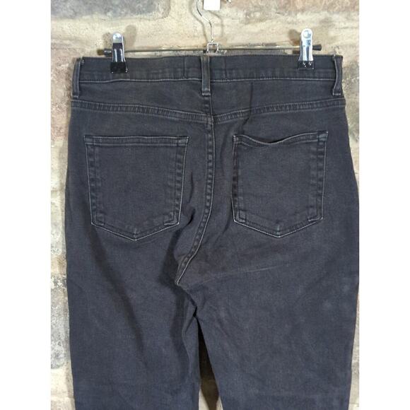 Everlane Jeans Woman's 29 The Hi Rise Washed Black‎ Ankle Basic Casual Stretch - Picture 7 of 13
